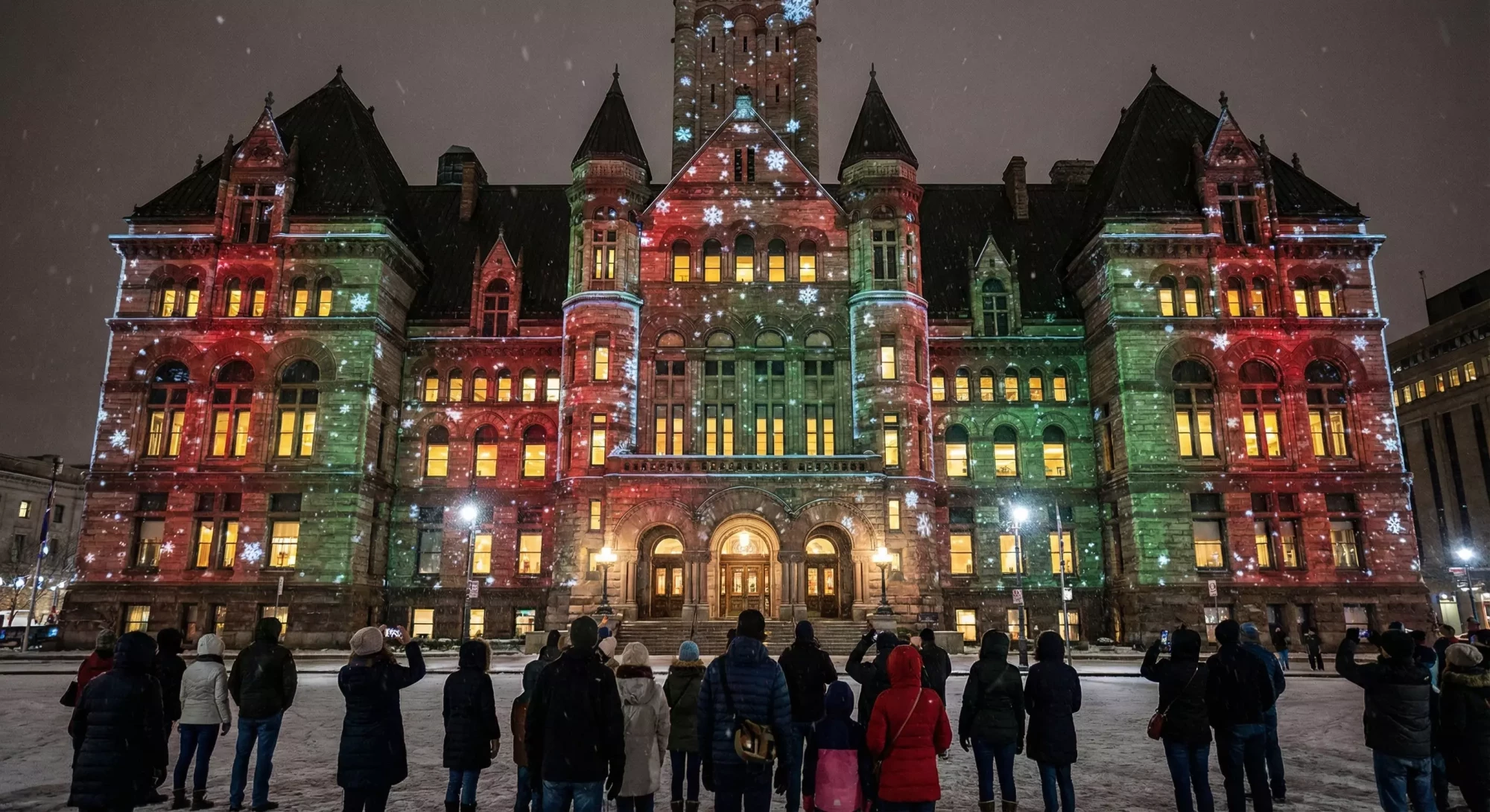 Christmas Projection Mapping (2)